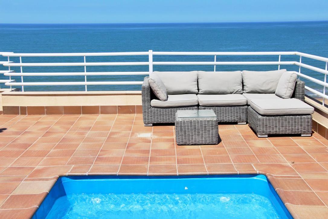 Atico Frontal Al Mar Con Piscina Privada By Homeprive Dénia Exterior foto